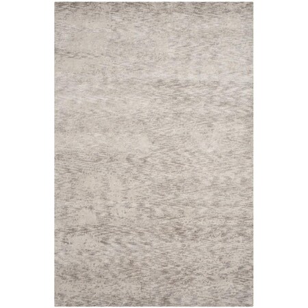 Safavieh 6 x 9 ft. Tibetan Hand Knotted Rectangle Rug, Silver TB715S-6